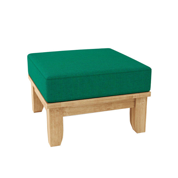 Luxury Deep Seating Ottoman - Premium Upholstered Footrest & Storage Bench for Living Room, Bedroom, or Patio - Perfect for Relaxing, Extra Seating & Home Decor