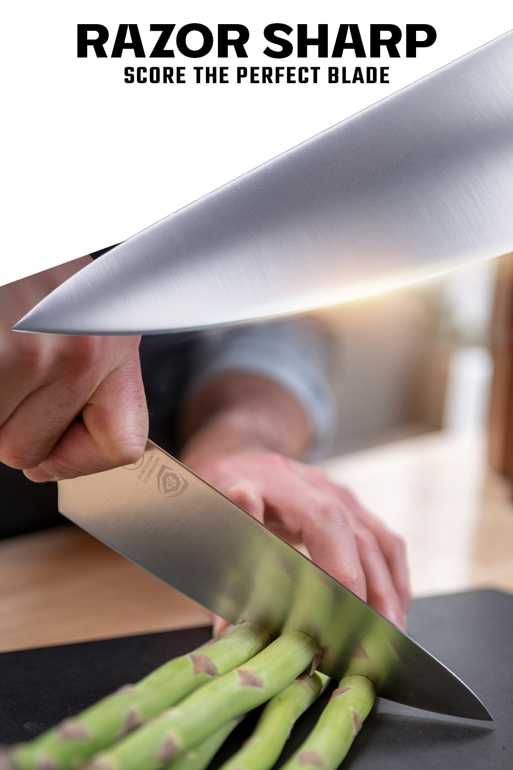 Premium 8-Inch Chef's Knife - Vanquish Series Professional Kitchen Knife | NSF Certified High Carbon German Steel | Dalstrong © | Perfect for Slicing, Dicing & Chopping Vegetables, Meat & Herbs