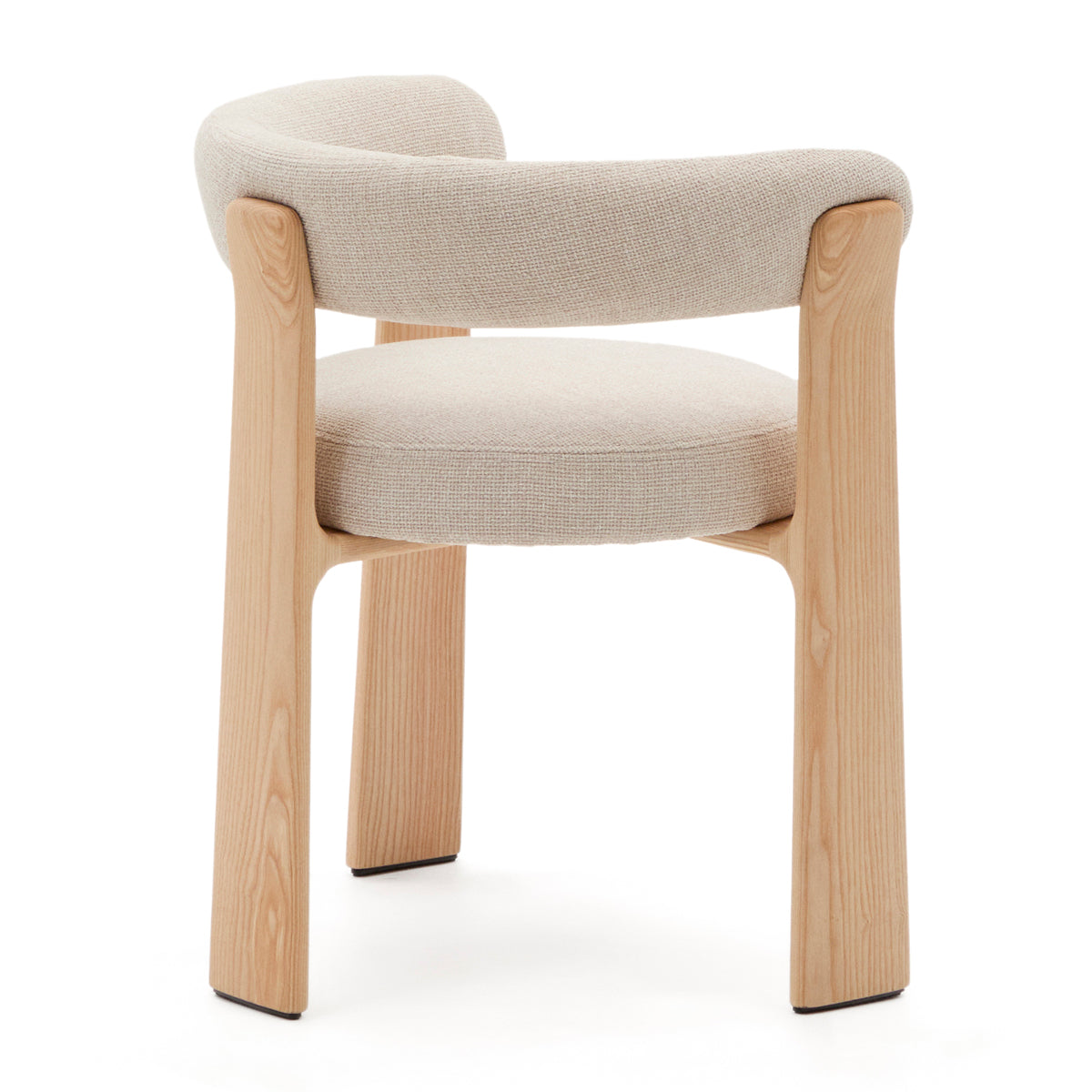 Elegant Granite 3-Legged Dining Chair - Modern Kitchen & Restaurant Furniture for Home & Commercial Use