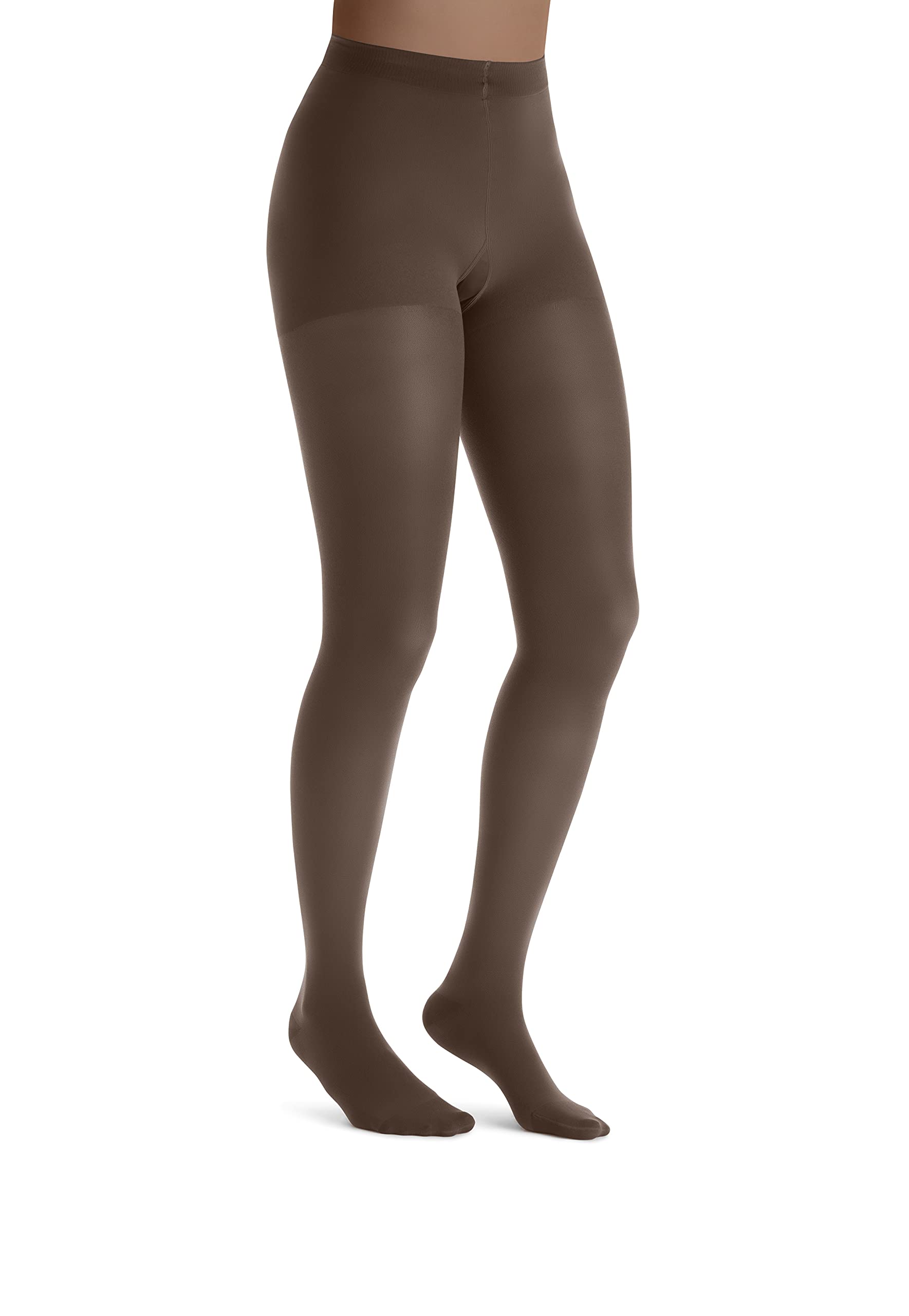 JOBST UltraSheer 15-20mmHg Compression Stockings for Women - Waist High Medical Pantyhose with Closed Toe - X-Large Size in Espresso Brown - Ideal for Varicose Veins, Swelling & Circulation Support During Pregnancy, Travel or Long Work Shifts