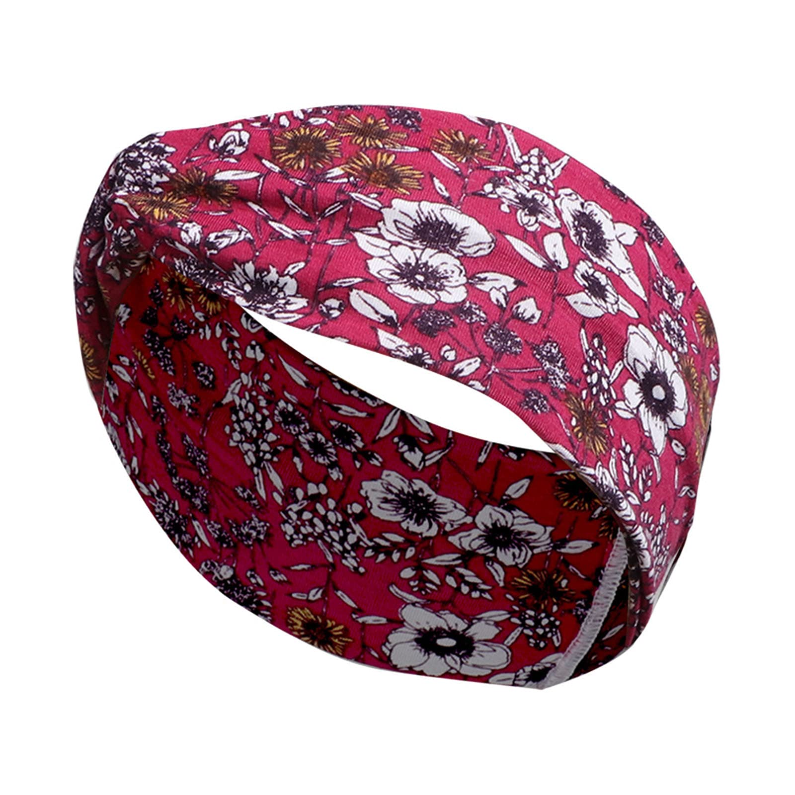 KCocoo Women's Workout Headbands - Non-Slip Yoga Headband with Sweat Wicking Technology, Stretchy Elastic Hair Bands for Running, Fitness & Summer Sports Accessories | Perfect for Gym, Yoga, Tennis & Outdoor Activities