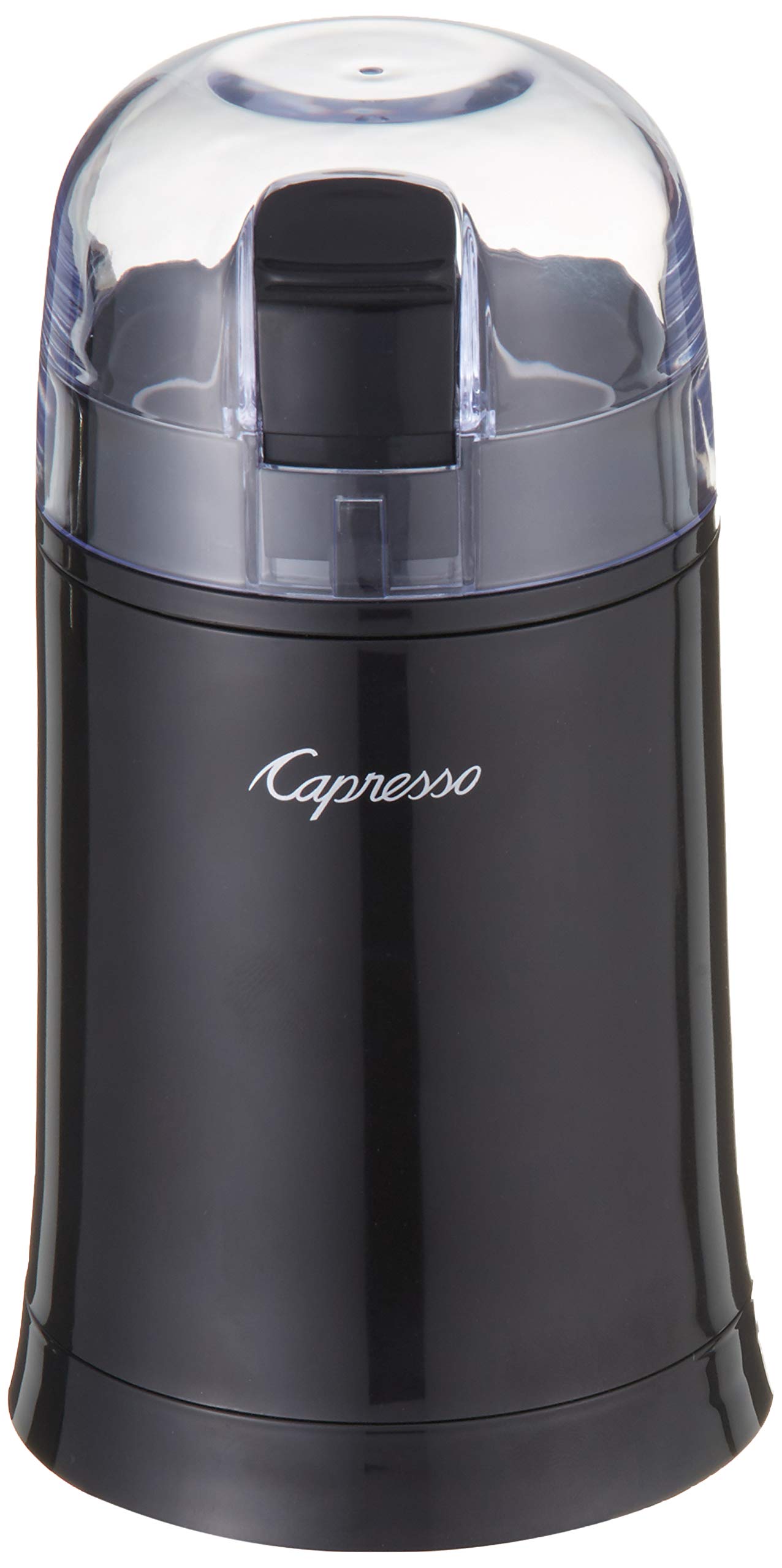 Capresso Cool Grind Coffee and Spice Grinder - Black Electric Blade Grinder for Fresh Coffee Beans, Spices, Nuts & Herbs - Perfect for Home Kitchens, Coffee Shops & Bakeries