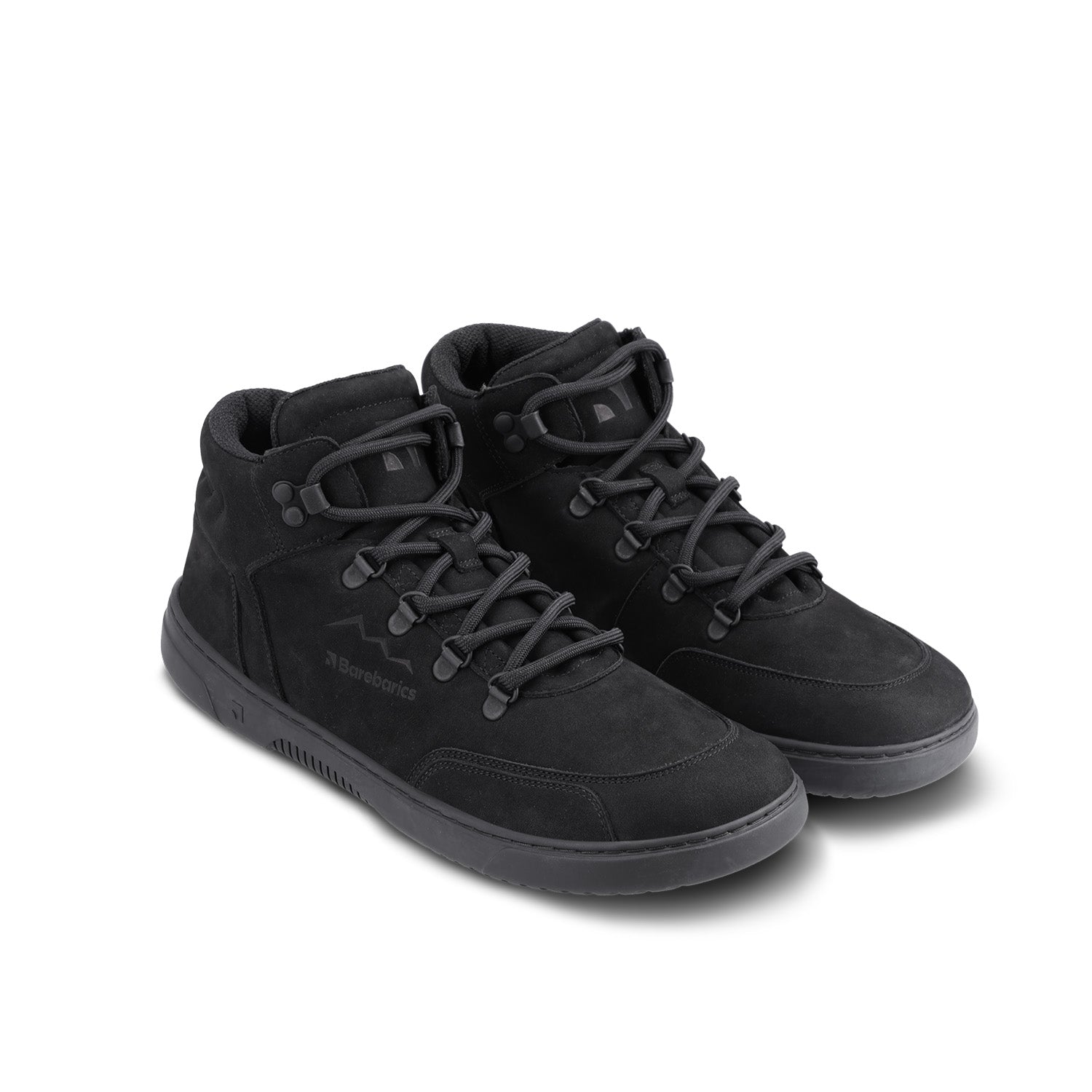Barefoot Sneakers for Men & Women - Barebarics Element All Black Minimalist Shoes | Lightweight & Flexible for Running, Walking & Gym Workouts