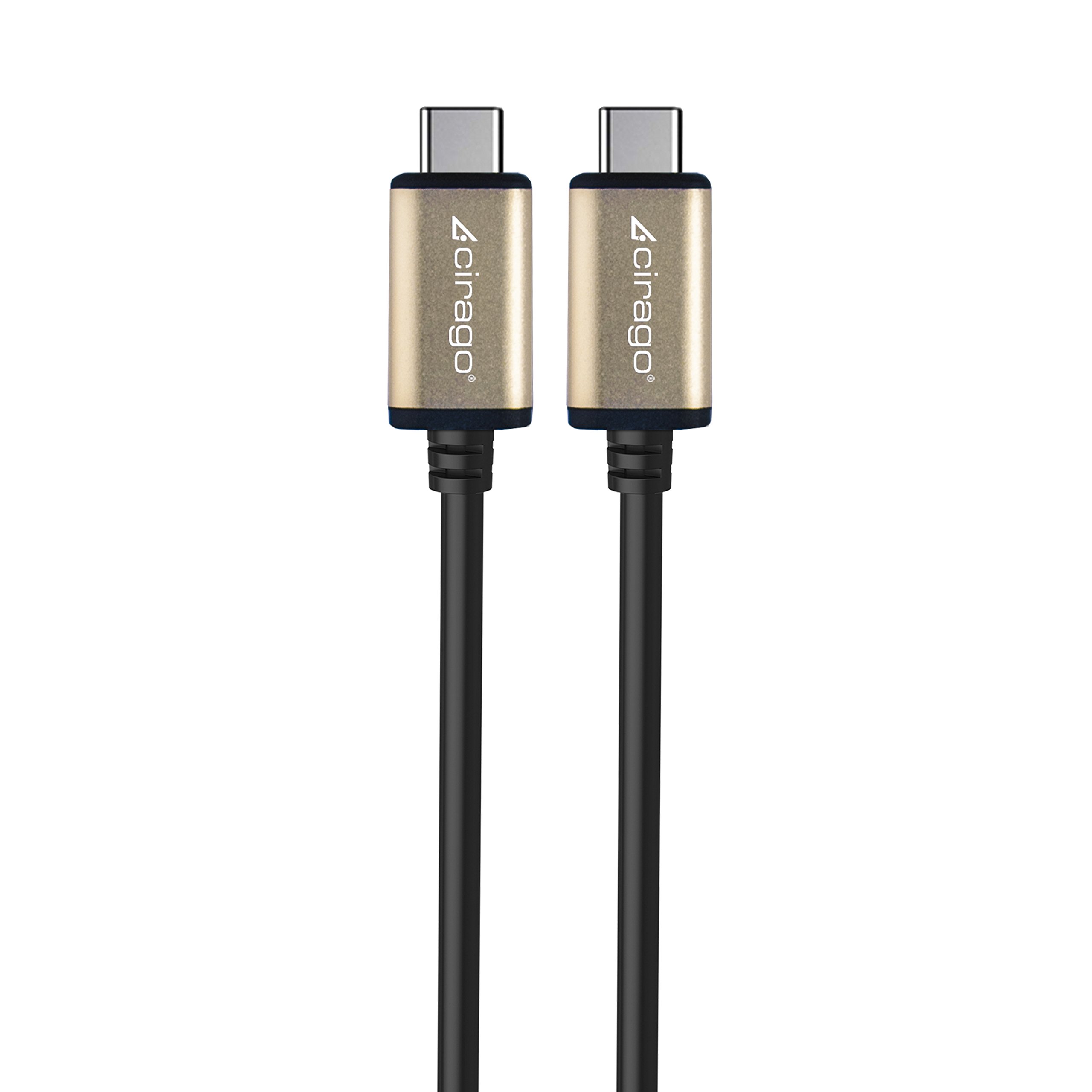 Premium USB-C to USB-C Fast Charging Cable (6ft, Gold-Plated Connectors) - High Speed Data Sync & Power Delivery for MacBook, Samsung Galaxy, iPad Pro & More - Perfect for Home, Office & Travel