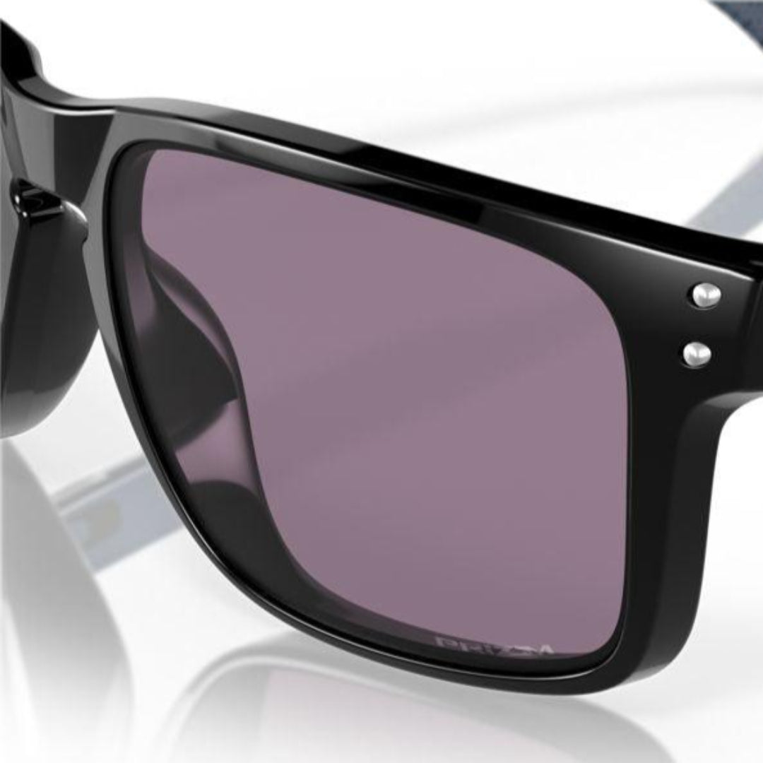 Oakley Holbrook XL Sunglasses - Polished Black Frame with Prizm Grey Lenses (Model 0OO9417-941727) | UV Protection for Outdoor Sports & Driving