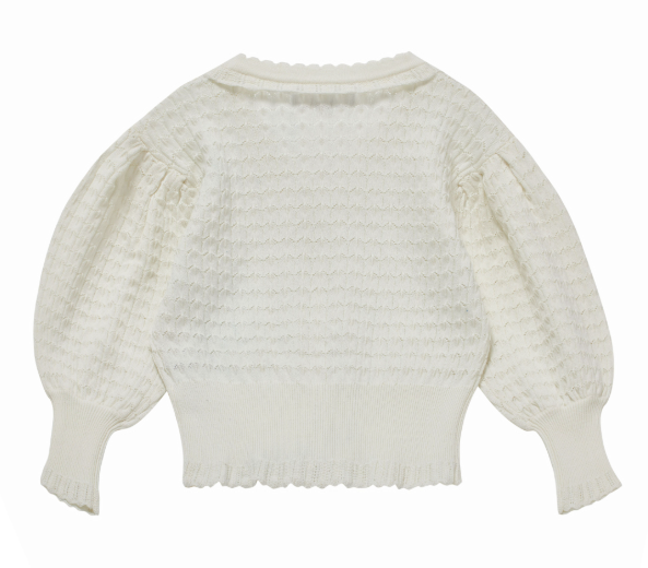 CERA UNA VOLTA AUDE Cardigan for Girls (Ages 12-16 Years) - Soft Knit Sweater for School, Casual Wear & Layering in Fall/Winter