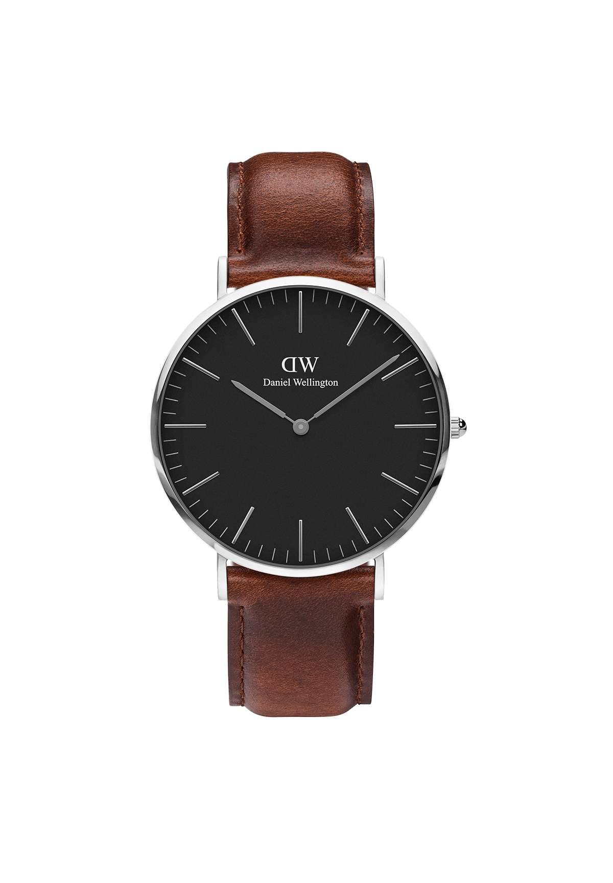 Daniel Wellington Classic Watch for Women & Men - Rose Gold Leather Strap, Minimalist Design - Perfect for Casual, Office & Special Occasions