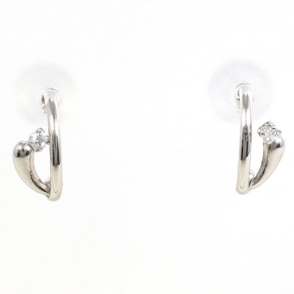 10K White Gold Cubic Zirconia Stud Earrings for Women - Hypoallergenic Elegant Jewelry Gift for Birthday, Anniversary & Special Occasions