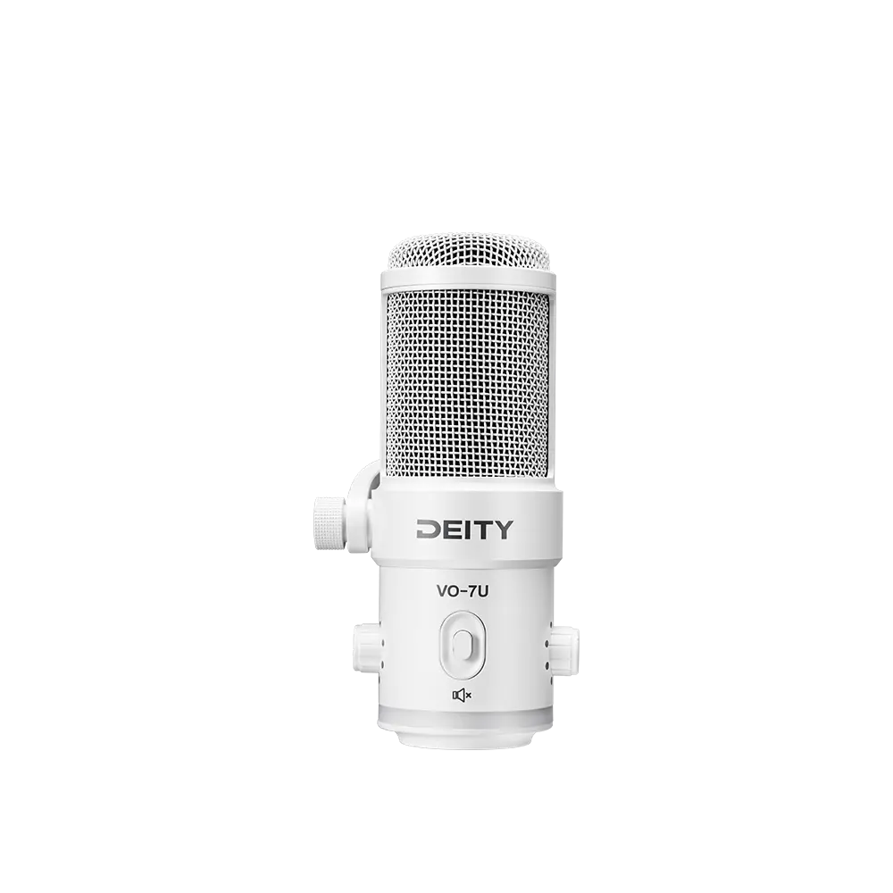VO 7U White Edition USB Microphone - Professional Studio Recording Mic for Podcasting, Streaming, Gaming & Voice Overs (Perfect for Home Studios & Content Creators)