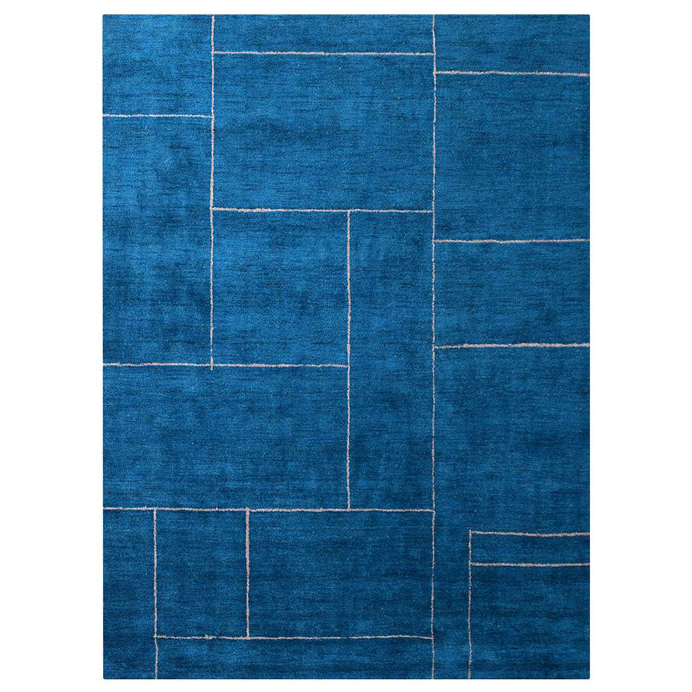 Hand Knotted Rhapsody Area Rug - Premium Wool Handmade Carpet for Living Room, Bedroom & Dining Room Decor