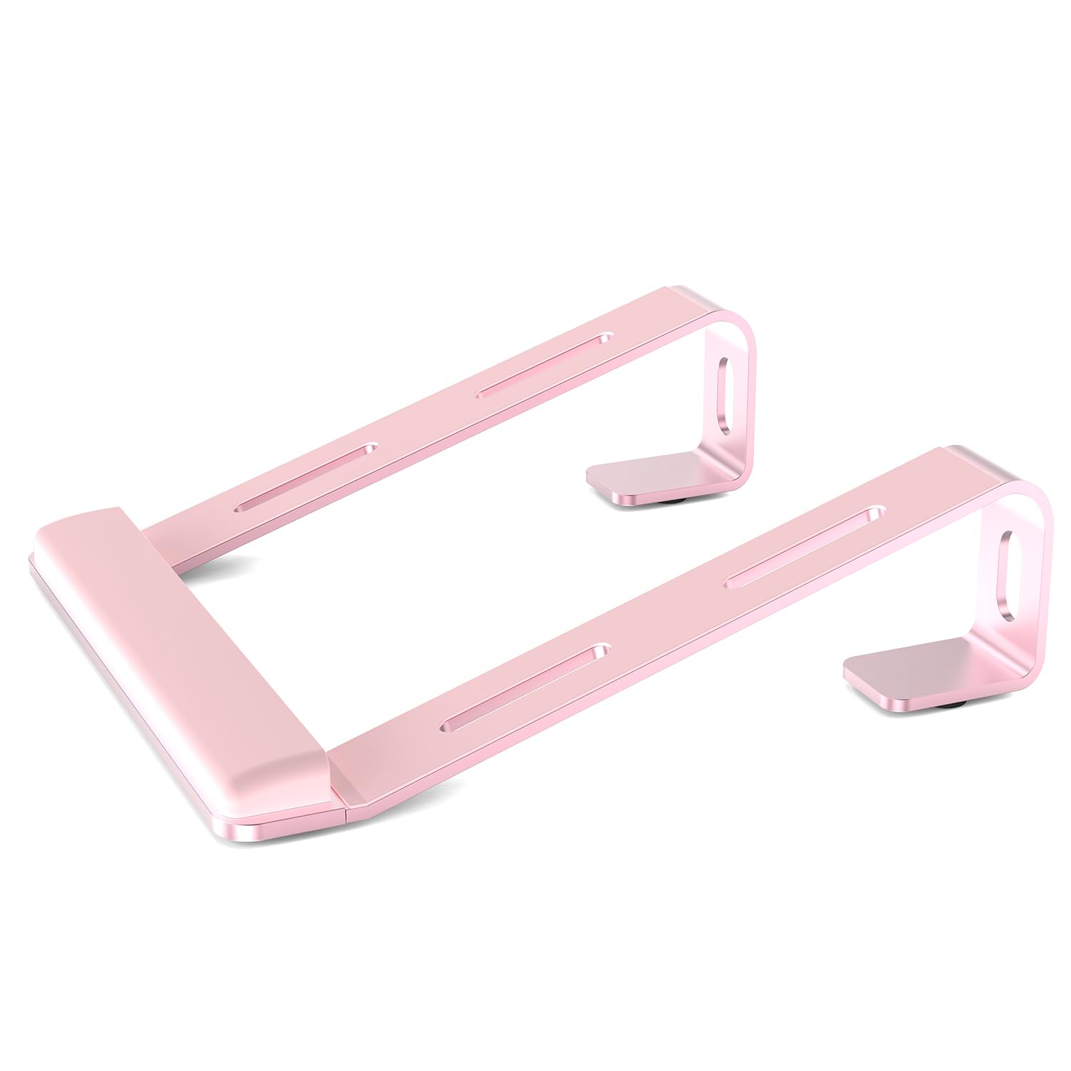 Ergonomic Laptop Stand with Wrist Rest - Adjustable Aluminum Computer Riser for MacBook Air/Pro & 10-17