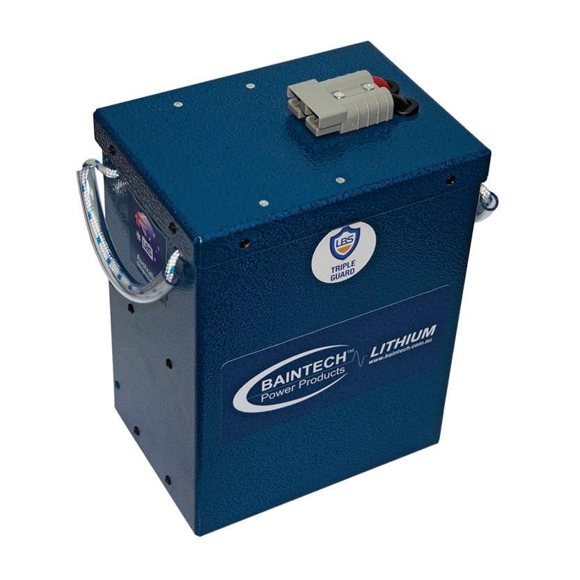 Baintech 12V 75Ah Compact Lithium Battery - Lightweight & Powerful Deep Cycle Battery for RV, Marine, Solar & Off-Grid Power Systems