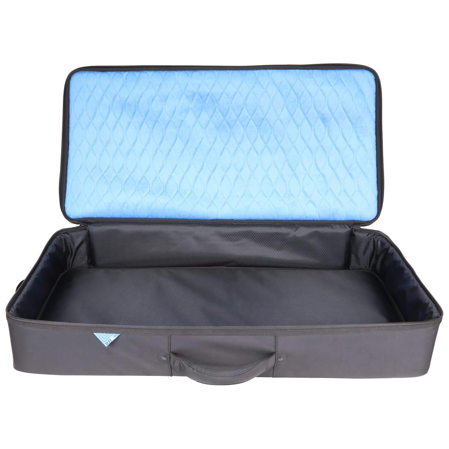 RBXPB-3216 32x16 Inch Professional Pedalboard Gear Case with Soft Cloth & Cable Storage - Perfect for Guitarists, Musicians & Live Performances