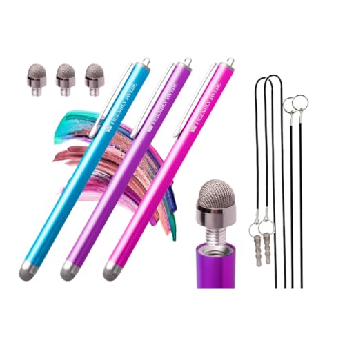 Hot Pink + Light Blue + Purple