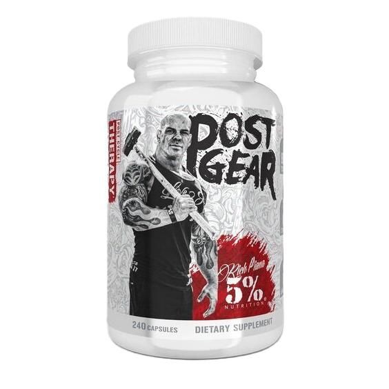5% Nutrition Post Gear Legendary Series - 240 Capsules | Post-Workout Recovery Supplement for Muscle Growth & Repair | Gym & Fitness Enthusiasts