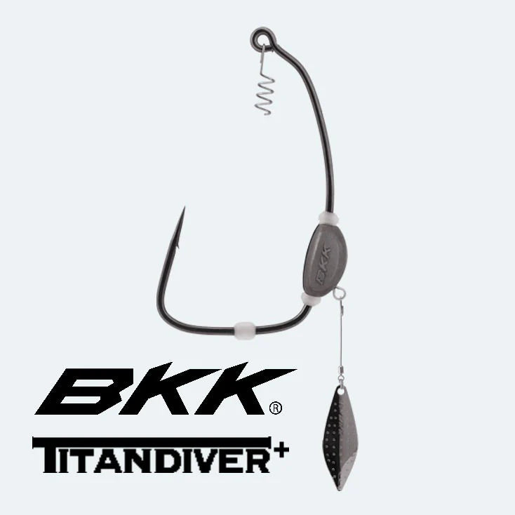BKK Hooks Titan Divers - Premium Saltwater Fishing Hooks for Big Game Fish - Perfect for Deep Sea Fishing, Offshore Angling, and Sport Fishing Adventures
