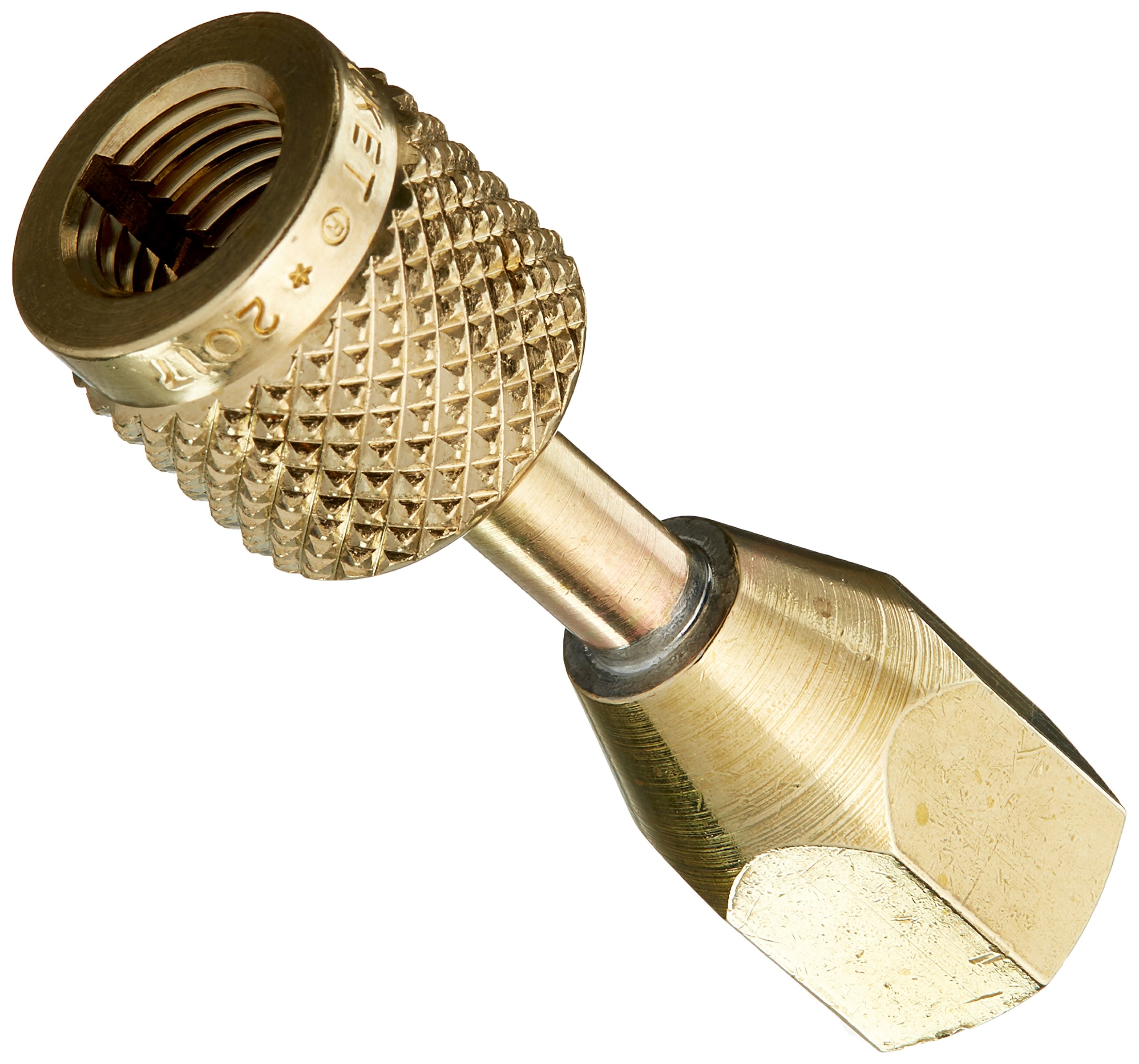 Yellow Jacket 19110 Ritchie Quick Coupler - HVAC Refrigeration Service Tool for Fast Line Connections | Perfect for AC Repair & Maintenance Technicians