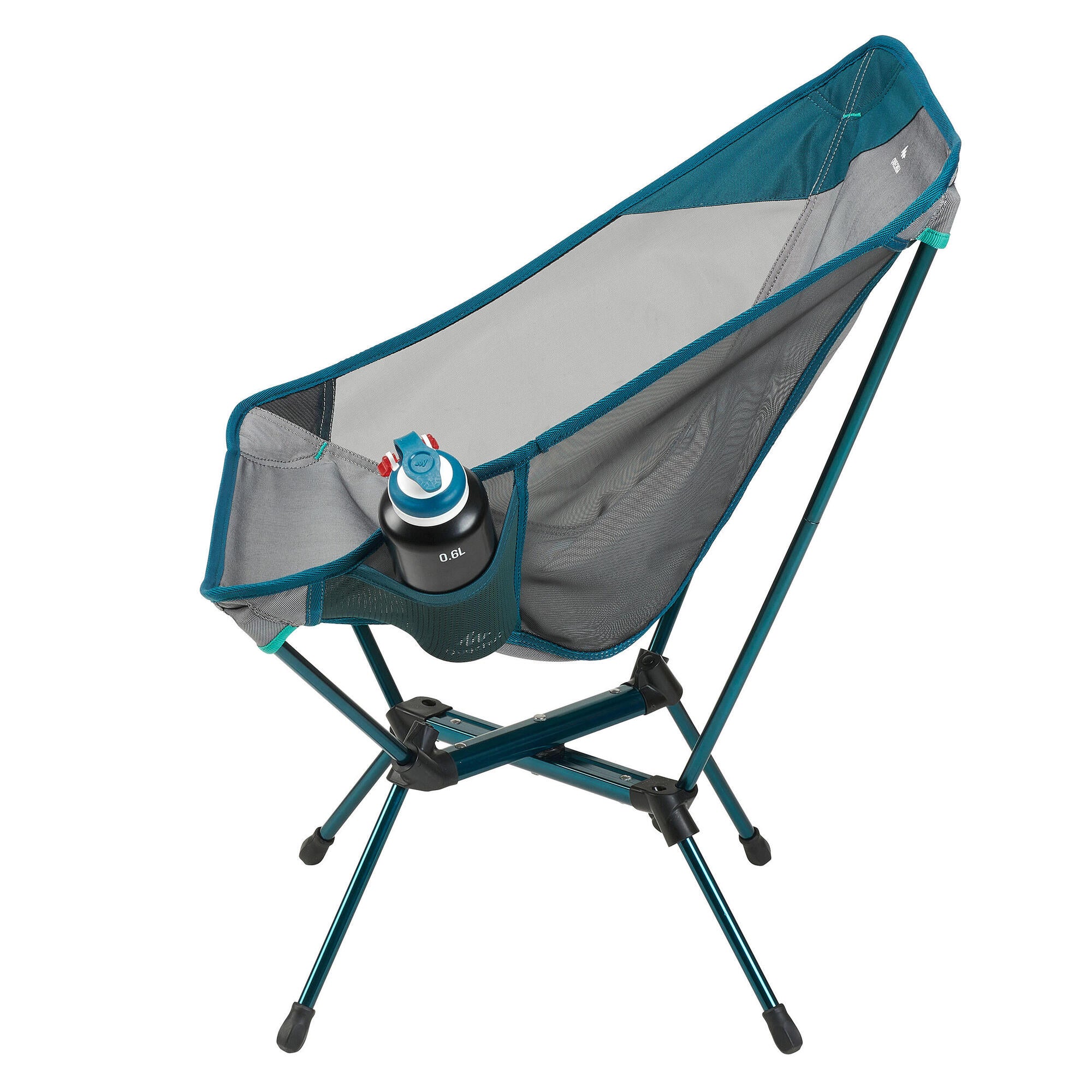 Quechua MH500 Compact Folding Camping Chair - Lightweight & Portable Outdoor Chair for Hiking, Backpacking, Picnics & Beach | Perfect for Camping, Travel & Outdoor Adventures