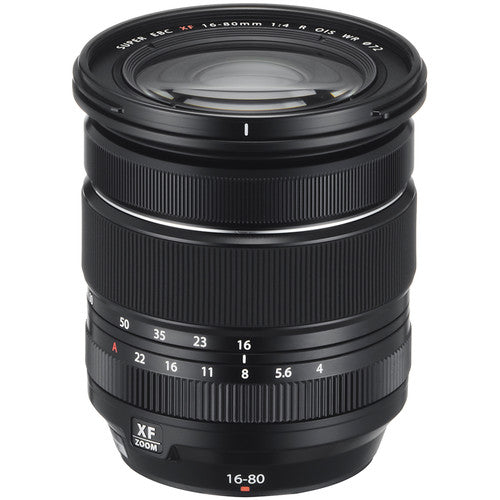 FUJIFILM XF 16-80mm f/4 R OIS WR Lens - Weather Resistant Zoom Lens for Fujifilm X-Mount Cameras | Perfect for Travel, Landscape & Portrait Photography (Open Box)