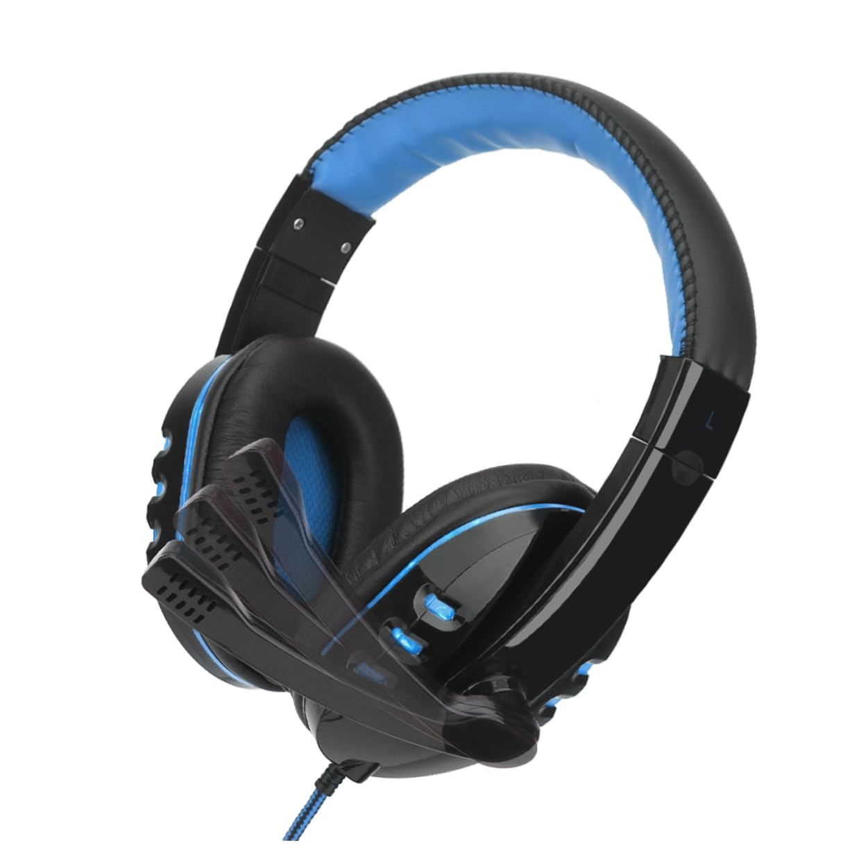 OSALADI 2-Pack Gaming Headset with LED Lights - Noise Cancelling Over-Ear Headphones for PC, Computer, Music, Video & Online Gaming - Perfect for Streaming, Work & Entertainment