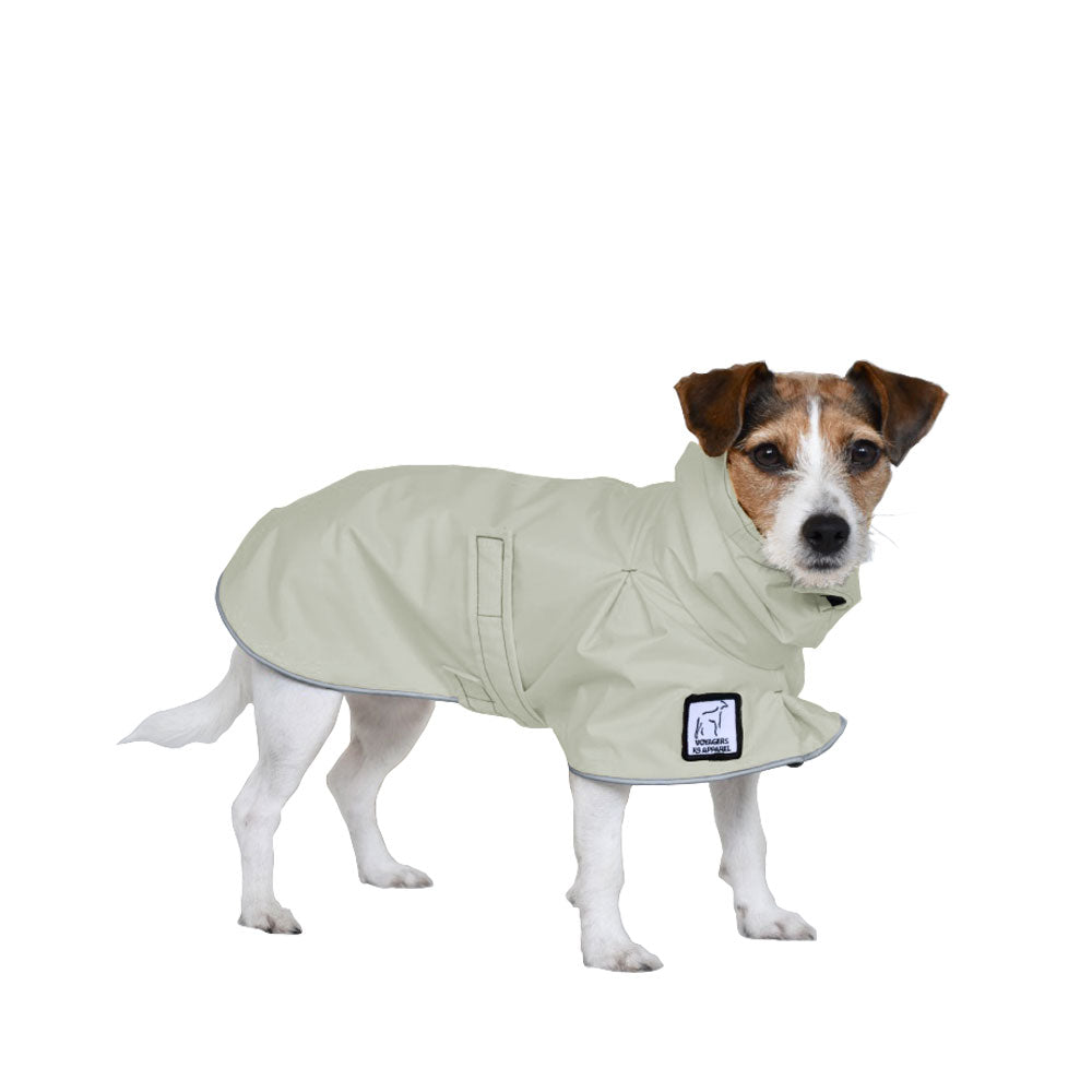 Waterproof Jack Russell Terrier Raincoat - Lightweight Dog Rain Jacket with Reflective Strips for Small Dogs - Perfect for Walking, Hiking & Outdoor Adventures