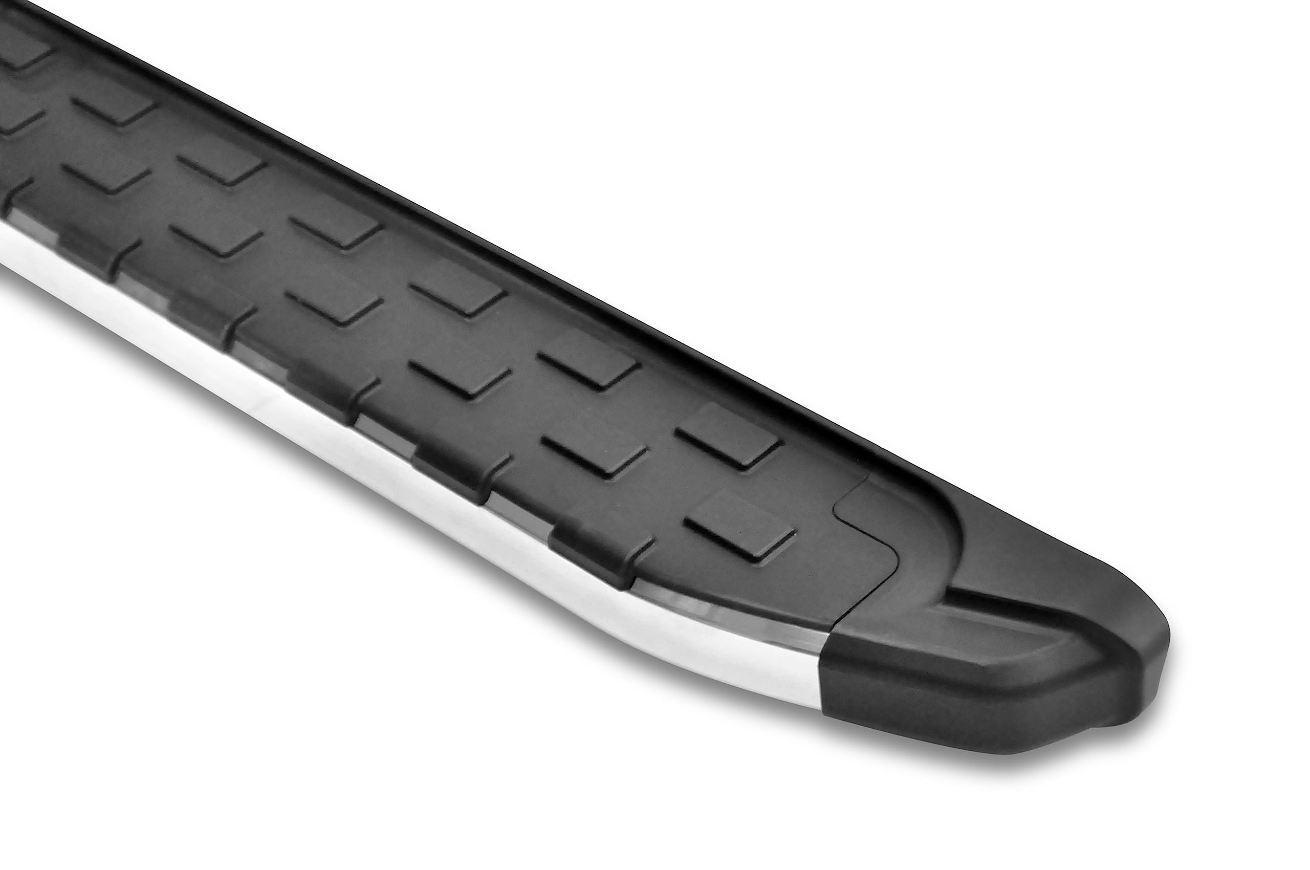 Ford Super Duty Super Cab Running Boards - Romik REC-TP Side Steps for Truck Access & Protection | Perfect for Off-Roading, Work Sites & Daily Commutes