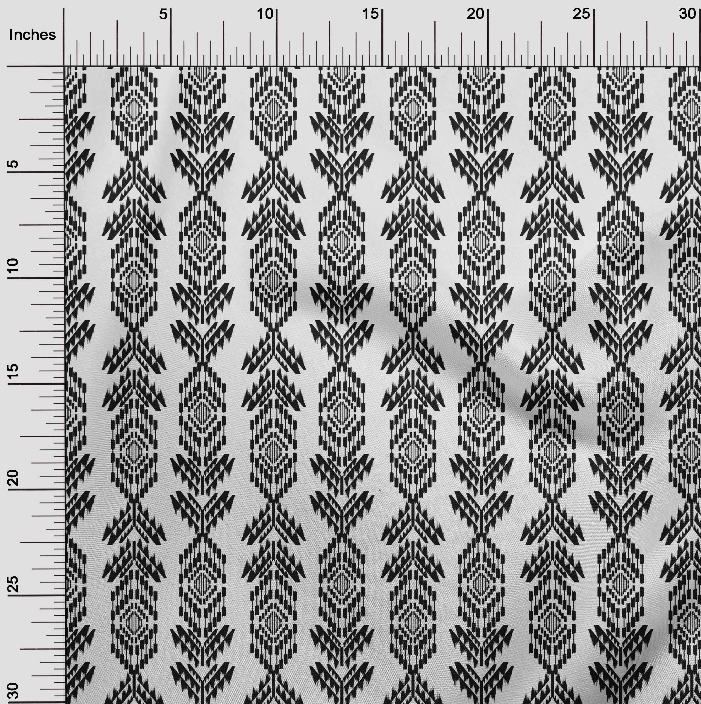Premium 100% Cotton Poplin Twill Black Fabric - 56