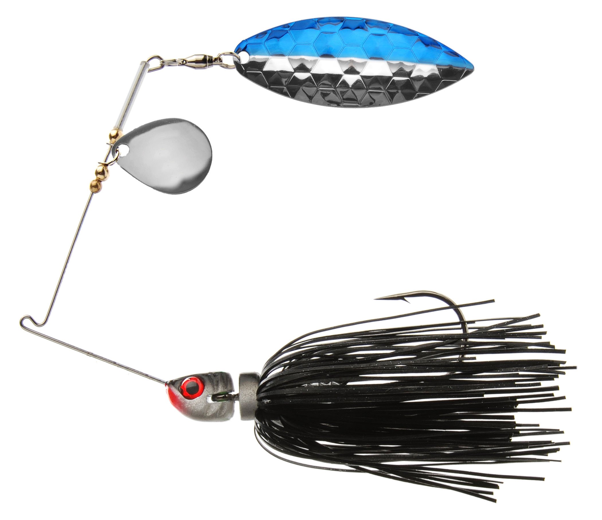 MegaStrike Strike Back Spinner Bait - Premium Fishing Lure for Bass, Walleye & Pike - Topwater & Deep Water Fishing Gear - Ideal for Freshwater & Saltwater Angling