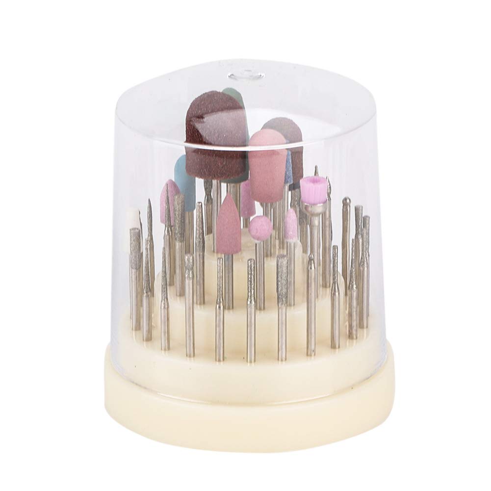 45PCS Professional Nail Drill Bits Set - Electric Manicure & Pedicure Kit with Nail File & Grinding Bits for Nail Art, Salon & Home Use | Perfect for Acrylic, Gel & Natural Nails Care