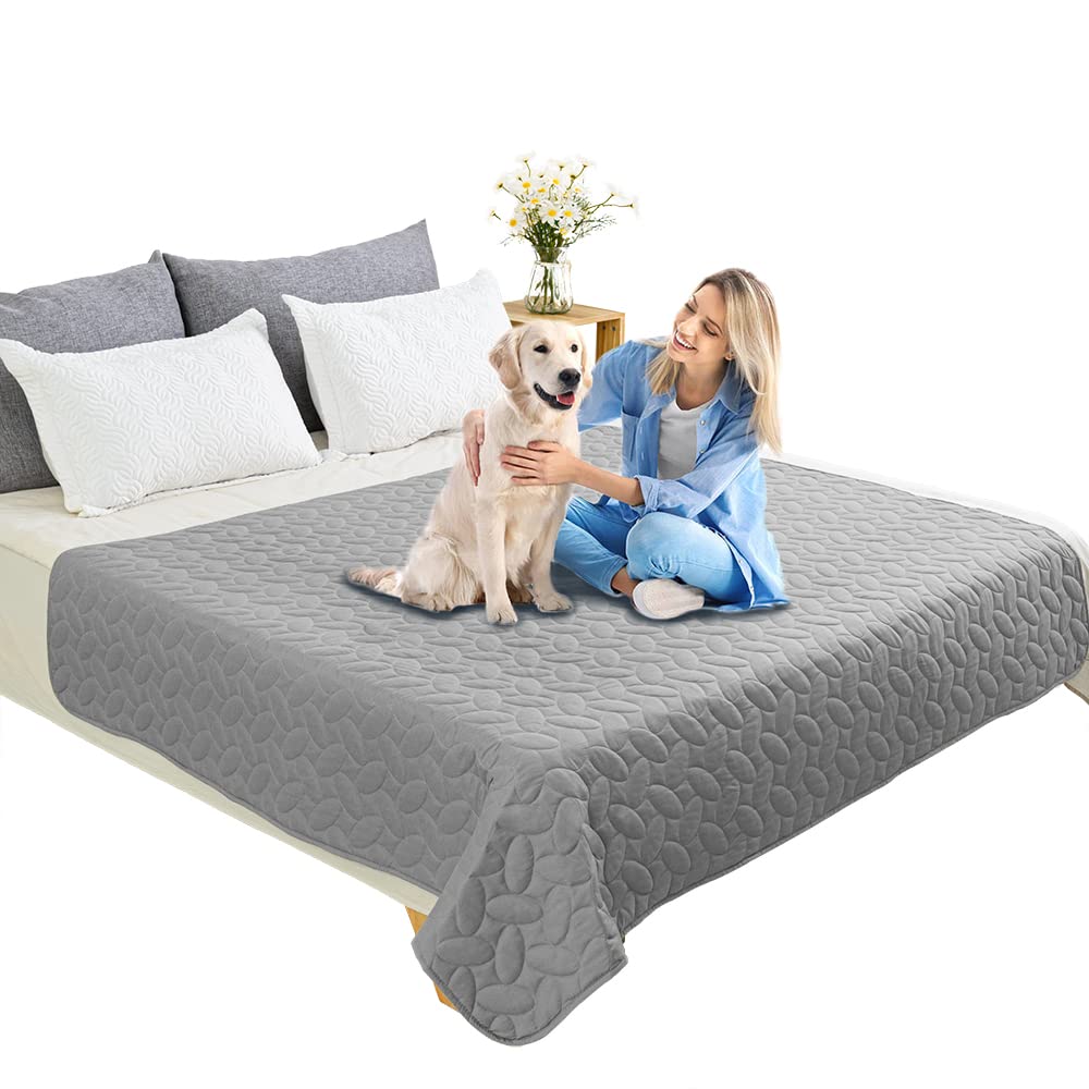 Ameritex Waterproof Pet Bed Cover - Soft Dog Blanket for Sofa, Furniture & Crate Protector with New Pattern Design - Perfect for Indoor Pets, Travel & Home Decor