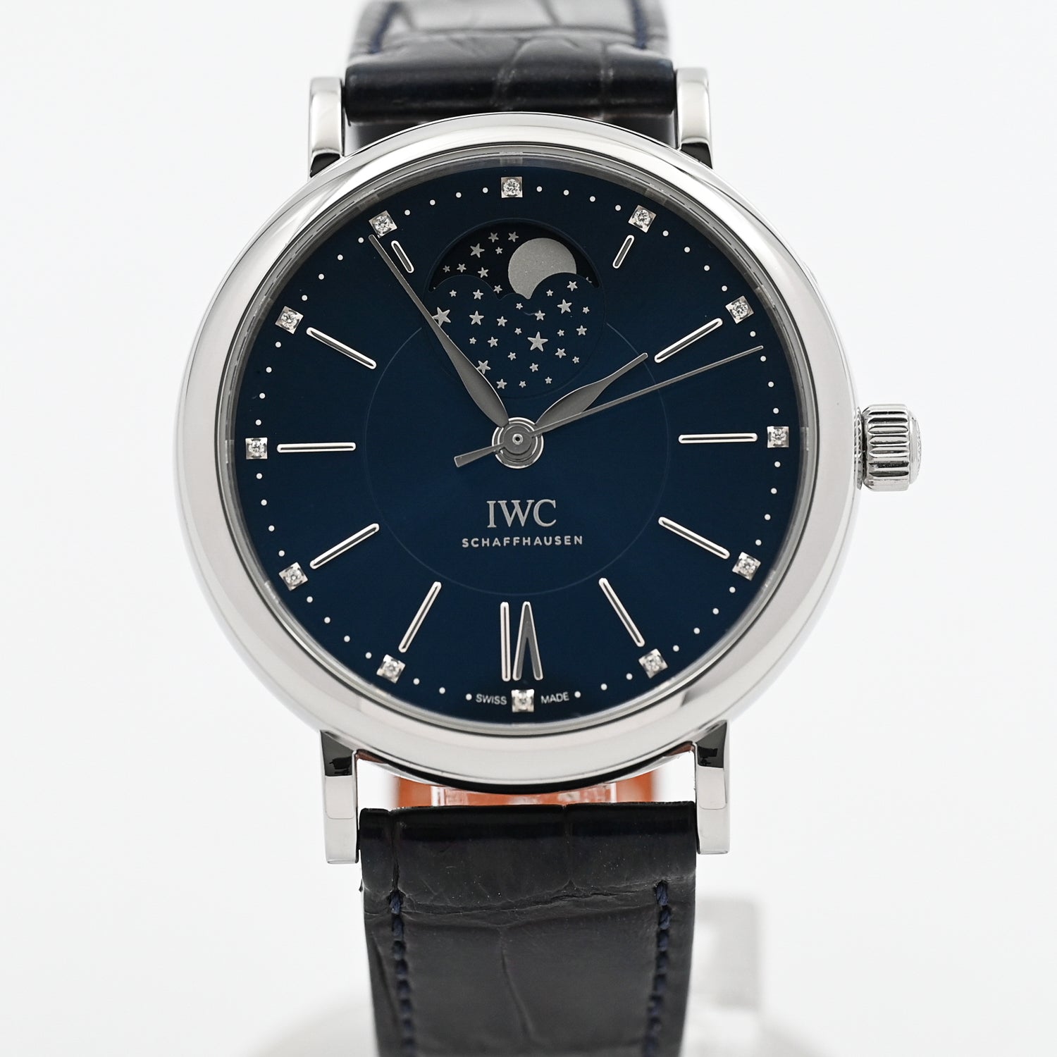 IWC Portofino Automatic Moonphase Watch - Luxury Men's Timepiece with Date Display - Perfect for Formal Events & Business Meetings