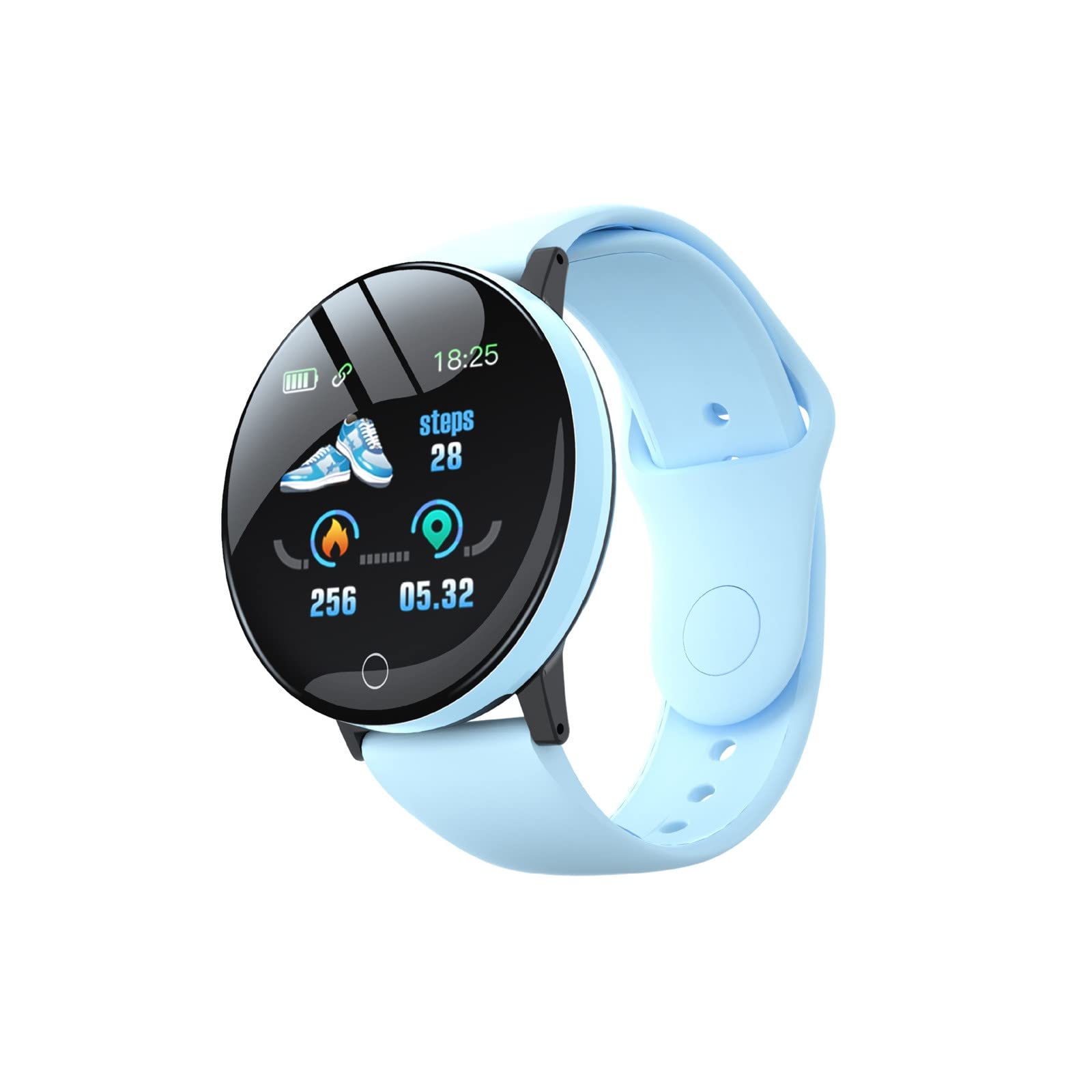 Smart Watch with Blood Oxygen & Blood Pressure Monitor - Fitness Tracker with Heart Rate, Sleep Tracking - Full Touch Screen Smartwatch for Men & Women - Compatible with iOS & Android - Perfect for Workouts, Running & Daily Health Monitoring