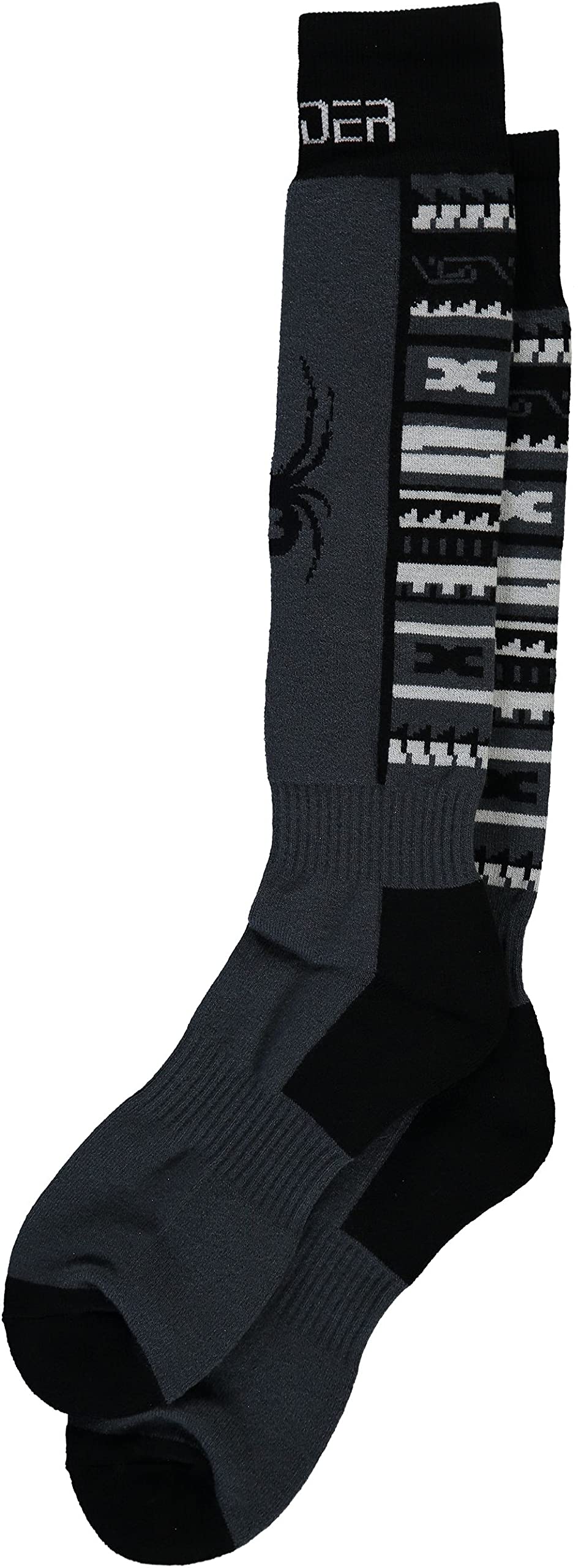 Spyder Men's Stash Socks - Breathable Hiking & Outdoor Socks for Cold Weather - Perfect for Camping, Skiing & Winter Sports