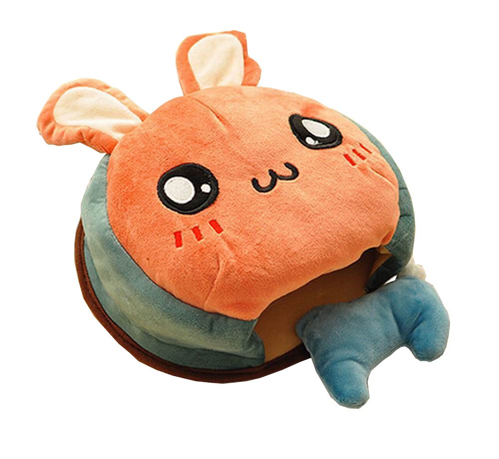 USB Heated Mouse Pad with Wrist Support - Electric Hand Warmer for Winter - Cute Rabbit Design #01 - Perfect for Office, Gaming & Cold Weather Use