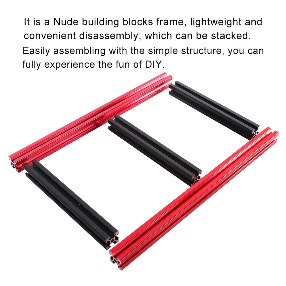 Socobeta Open Frame Chassis - DIY Mini ITX PC Case with Aluminum Alloy Frame for Compact Computer Builds | Perfect for Home Office, Gaming Rigs & Space-Saving Workstations