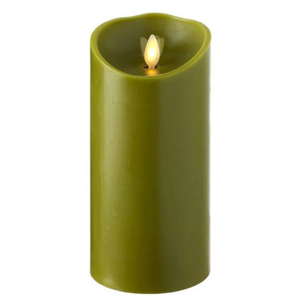 Liown Flameless LED Candles with Remote & Timer - Battery Operated Moving Flame Candles (7
