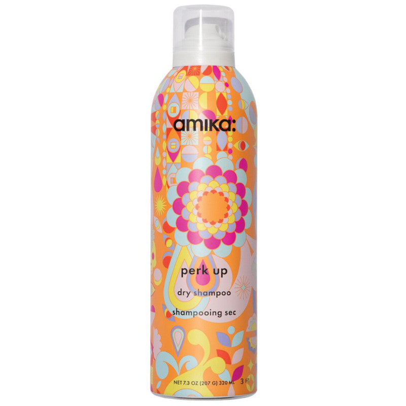 Amika Perk Up Dry Shampoo for Oily Hair - Volumizing & Refreshing Spray - Vegan & Cruelty-Free Hair Care - Perfect for Travel, Gym & Busy Mornings