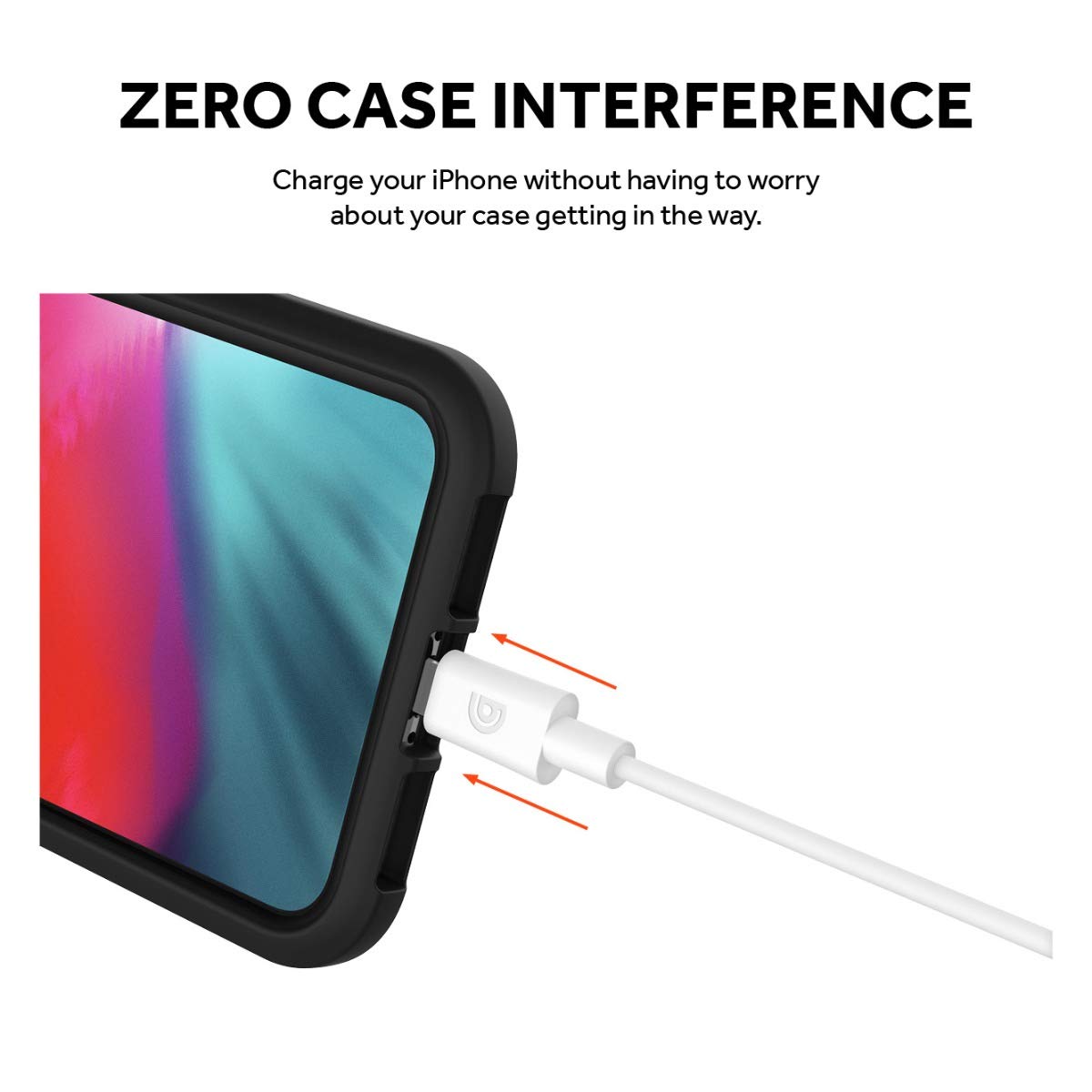 Premium Griffin USB-C to Lightning Cable 6FT - Fast Charging & Data Sync for iPhone, iPad, AirPods | MFi Certified Apple Accessory | Durable Nylon Braided White Cable for Home, Office & Travel Use