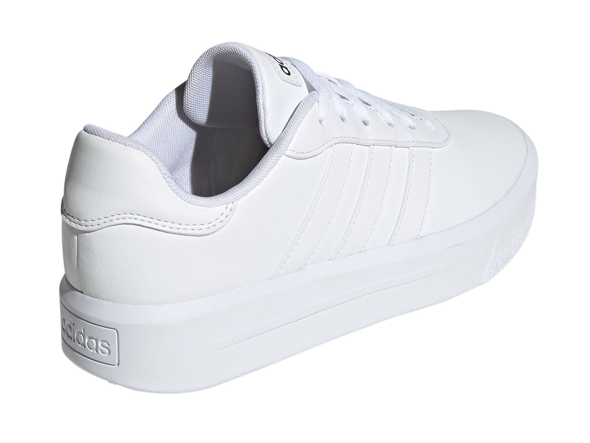 Adidas Women's Court Platform Sneakers GV9000 - Stylish & Comfortable White Athletic Shoes for Casual Wear, Gym & Running