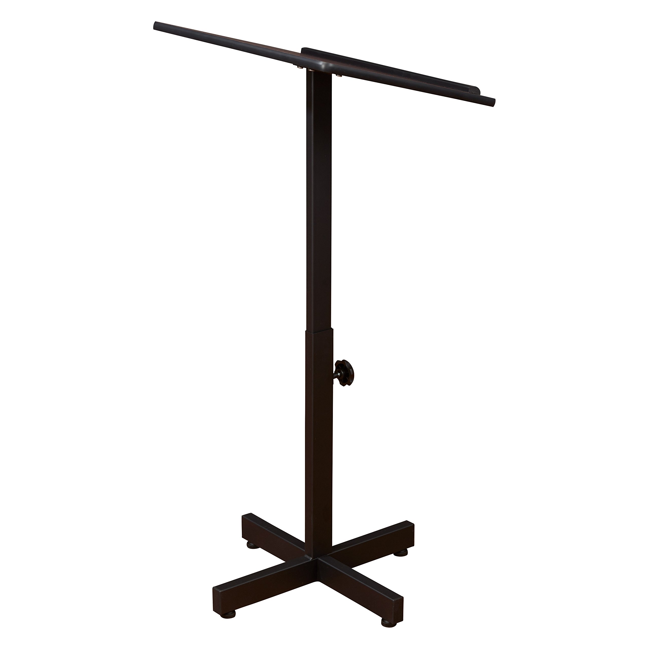 Portable Presentation Lectern with Sound System - Oklahoma Cherry Wood Podium for Public Speaking, Church Sermons & School Events - Perfect for Conferences, Weddings & Classrooms