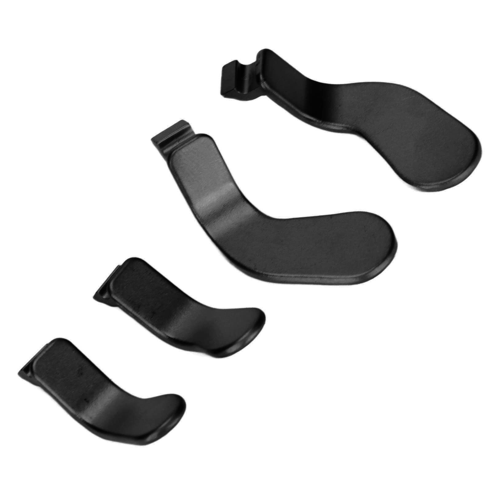 Xbox One Elite Series 2 Controller Paddle Set (Model 1797) - 4-Piece Stainless Steel Replacement Paddles & Thumbsticks Kit with Triggers - Compatible for Gaming, Esports & Professional Use (Black)