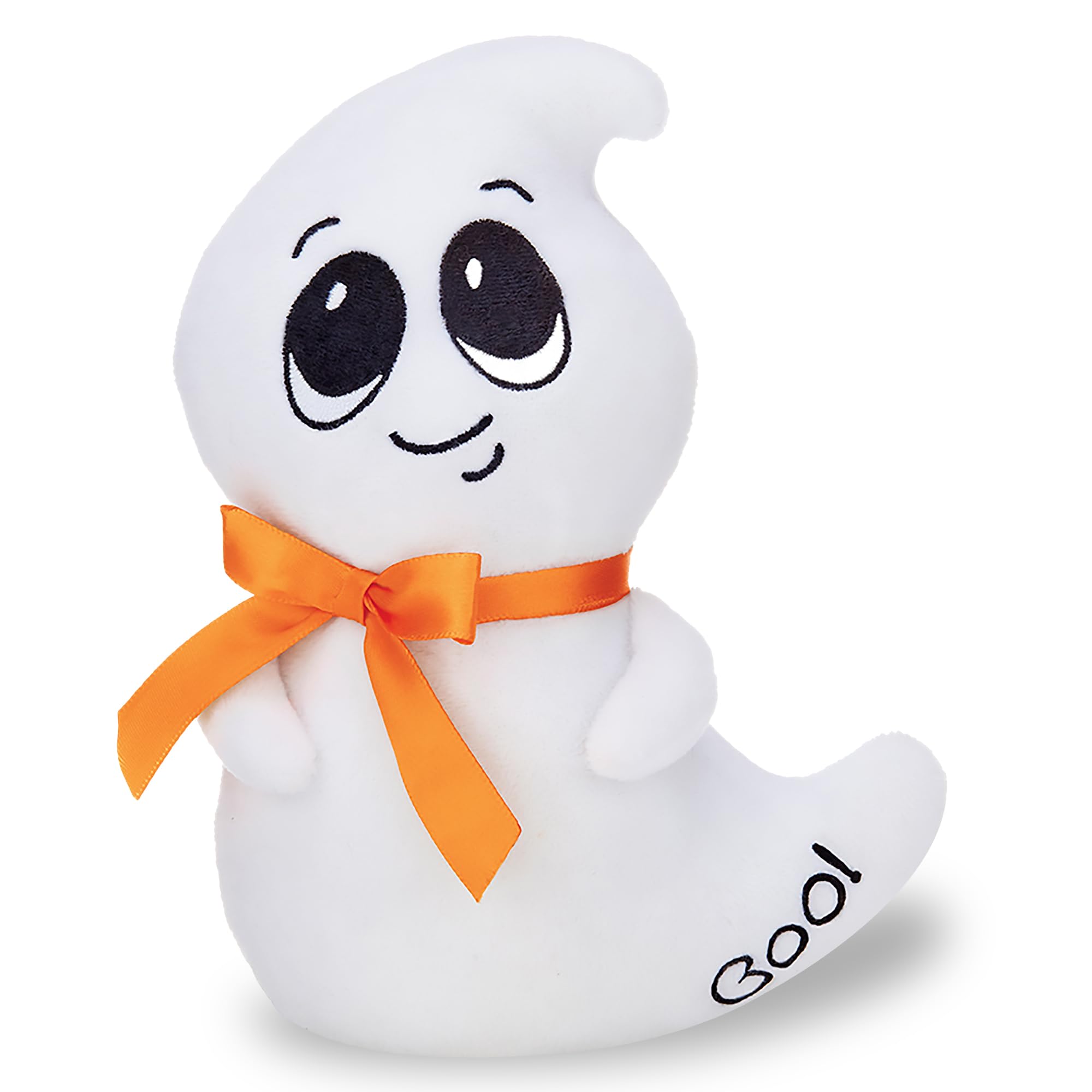 Bearington Collection Swoop Ghost Plush - 7 Inch Soft Halloween Stuffed Animal Toy for Kids, Cute Decor for Spooky Party & Home Decorations