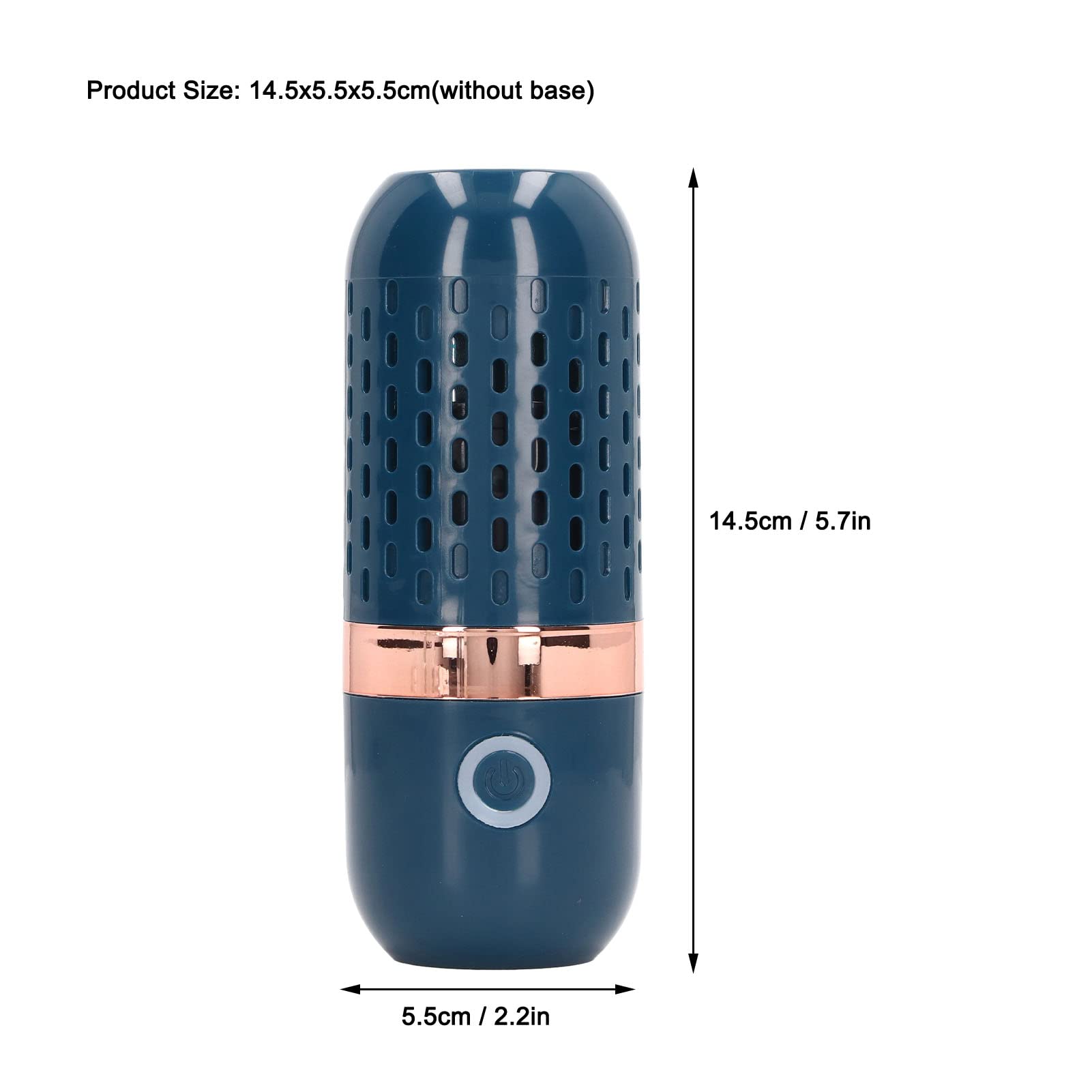 Portable USB Rechargeable Fruit and Vegetable Cleaner Machine - 4400mAh Electric Food Purifier for Washing Fruits, Vegetables, Rice & Meat | Perfect for Home Kitchen, Camping & Travel Use