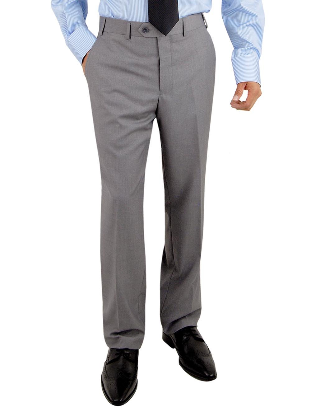 Salvatore Exte Men's Modern Fit 2-Button Suit Set - Slim Fit Blazer & Dress Pants for Business, Weddings & Formal Events