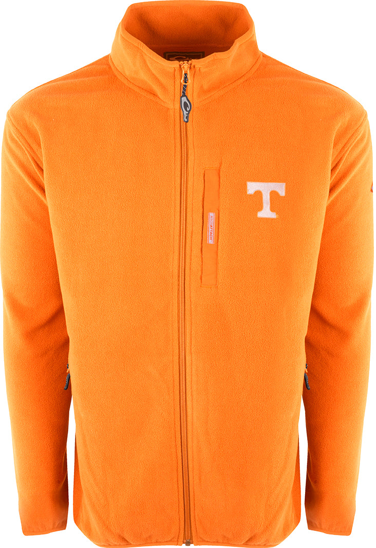 Tennessee Full Zip Camp Fleece Jacket for Men & Women - Soft & Warm Outdoor Fleece Pullover - Perfect for Hiking, Camping & Casual Wear