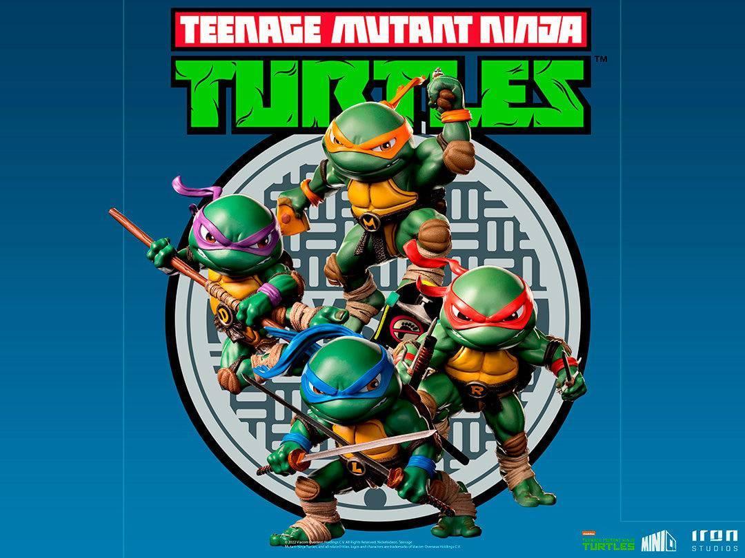 Iron Studios TMNT Donatello MiniCo Figure - Teenage Mutant Ninja Turtles Collectible Action Figure for Display & Gifts - Perfect for Comic Fans, Anime Lovers & Home Office Decor