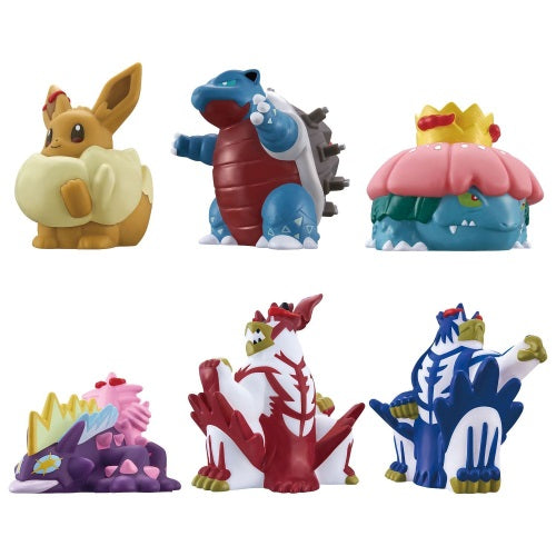 Pokemon Gigantamax Kid Finger Puppet Vol. 02 - Bandai 2 Inch Mini Figure Toy for Kids - Perfect for Playtime, Collecting & Pokemon Themed Parties