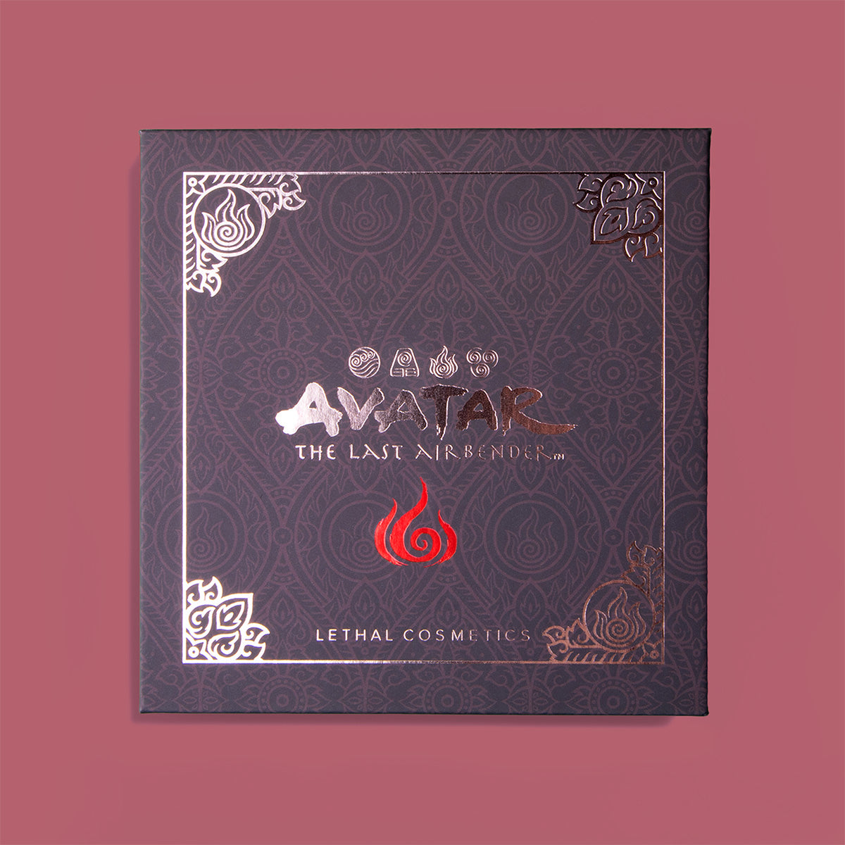Avatar The Last Airbender Fire Nation Eyeshadow Palette - 12 Highly Pigmented Shades for Dramatic & Everyday Makeup Looks | Perfect for Cosplay, Halloween & Themed Parties