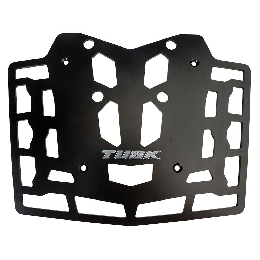 Tusk Top Rack - Premium Motorcycle Luggage Rack for Adventure & Touring Bikes | Durable Aluminum Carrier for Gear & Accessories | Perfect for Long-Distance Rides, Camping & Off-Road Adventures