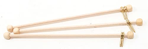 Miniature Curtain Rods for Dollhouse - DIY Craft & Home Decor